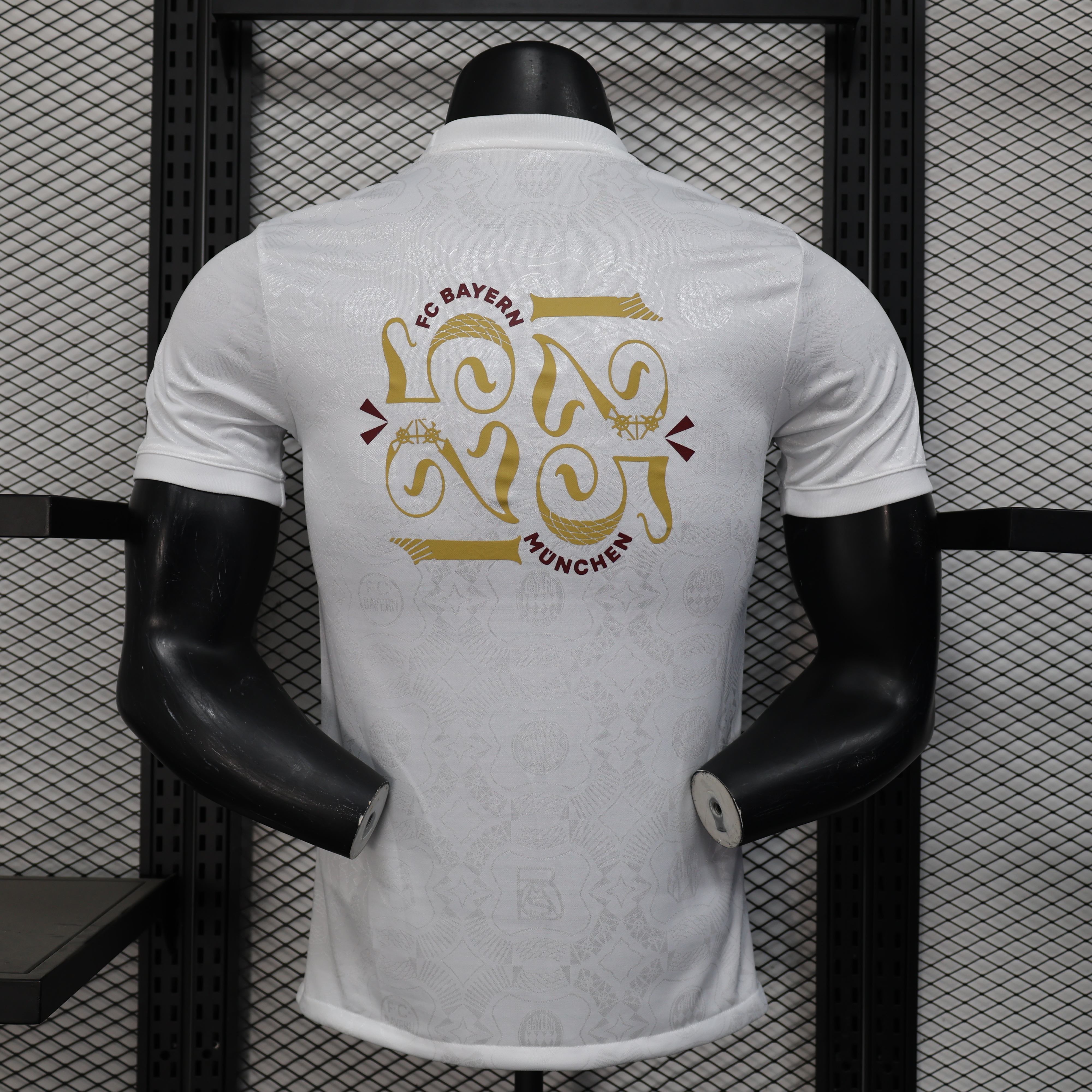 2025/2026 Player Version Bayern Munchen Centennial coin white Football Shirt