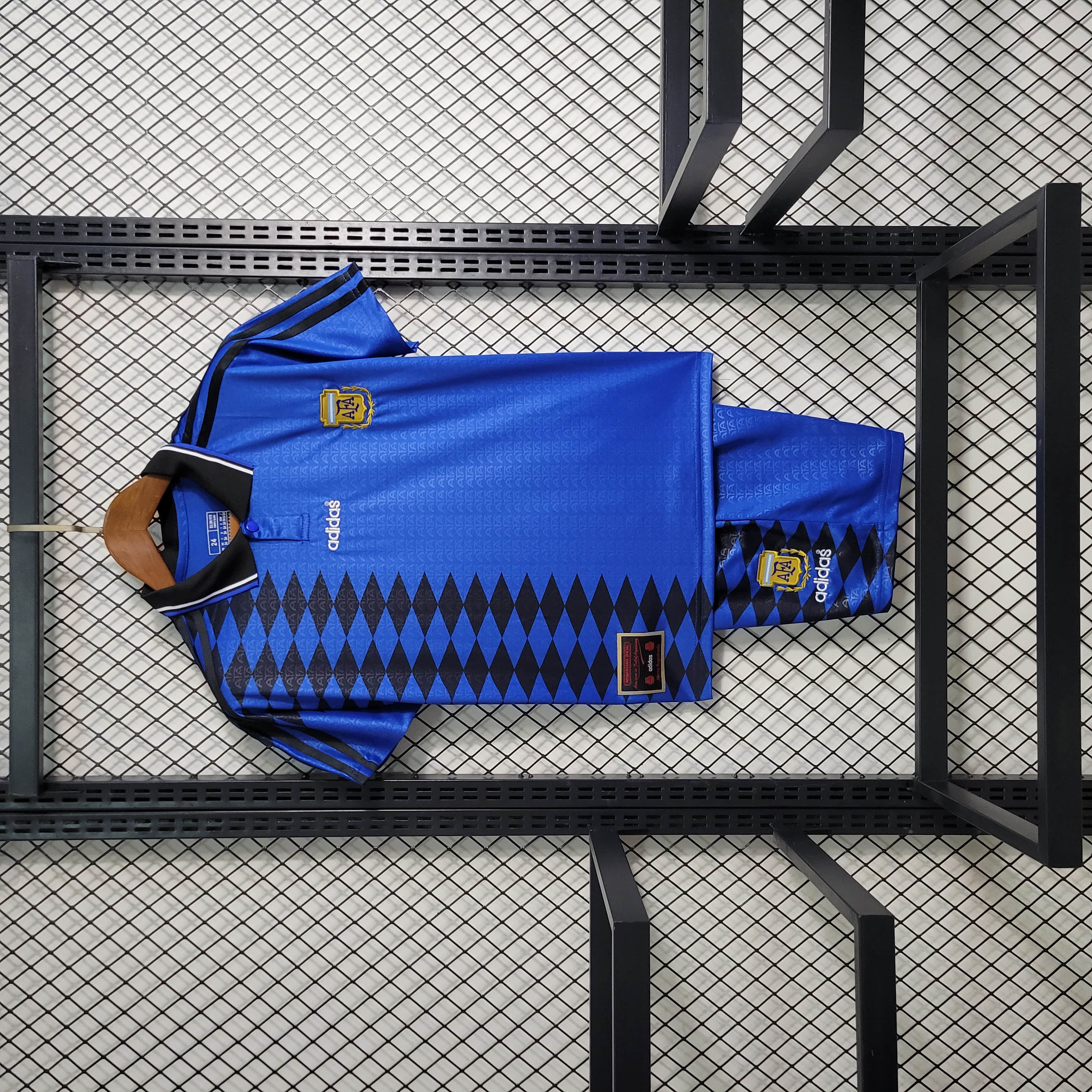 1994 Retro Argentina Away Football Shirt Kids Size