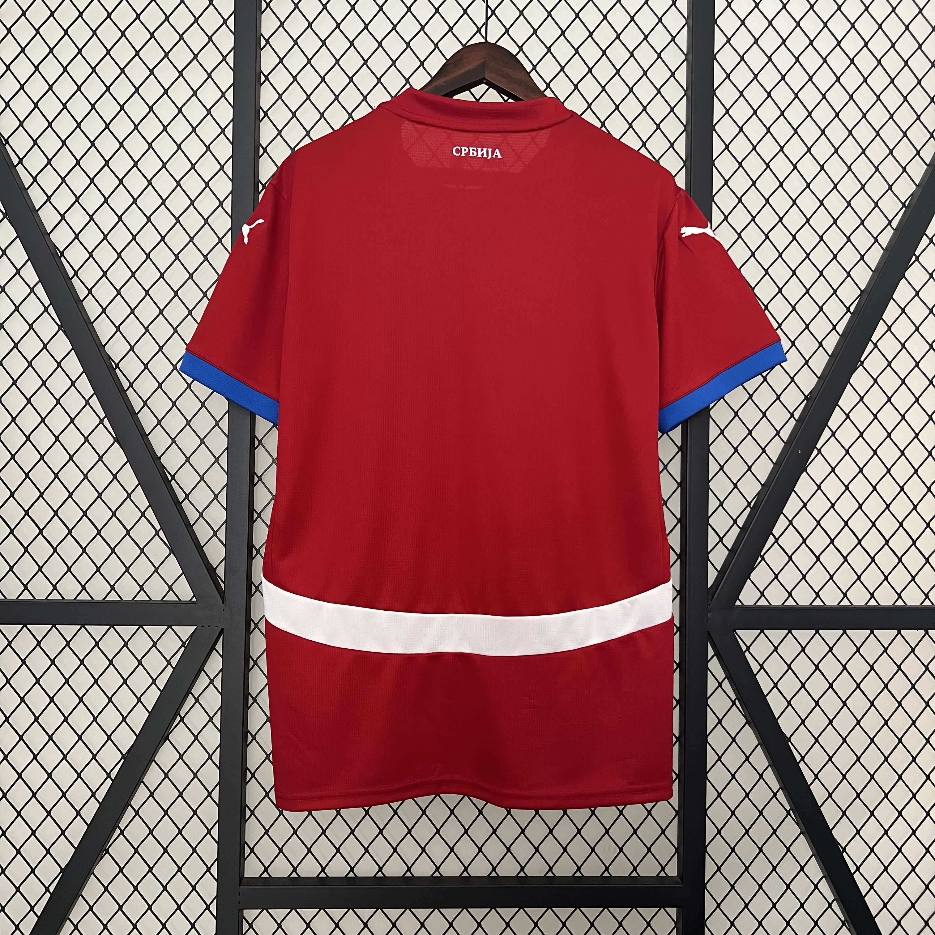 2024 Serbia Home Football Shirt