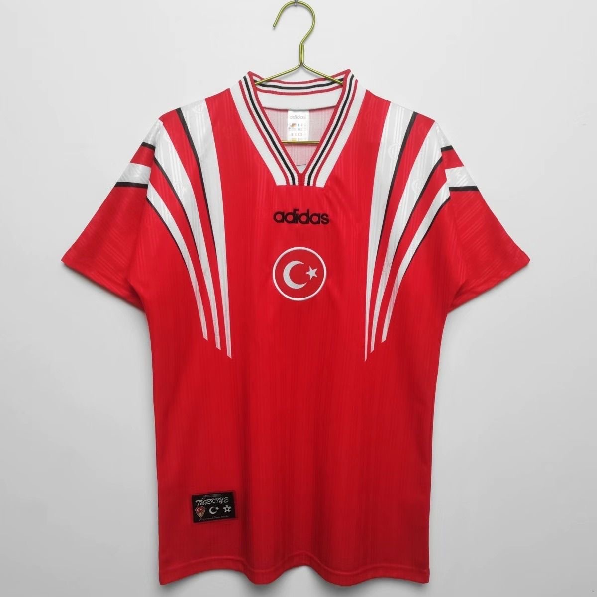 1996 Retro Turkey Home Football Shirt 1:1 Thai Quality
