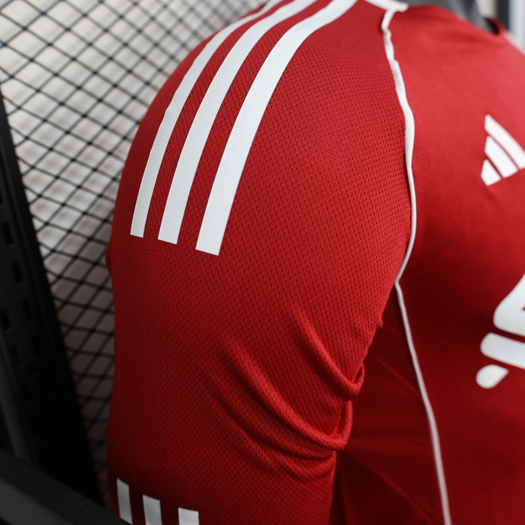 2025/2026 Player Version Long Sleeve Liverpool Away Football Shirt