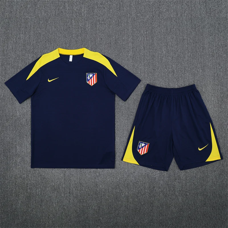 2025/2026 Atletico Madrid Training Wear Set Shirt Kids Size 1:1 Thai Quality