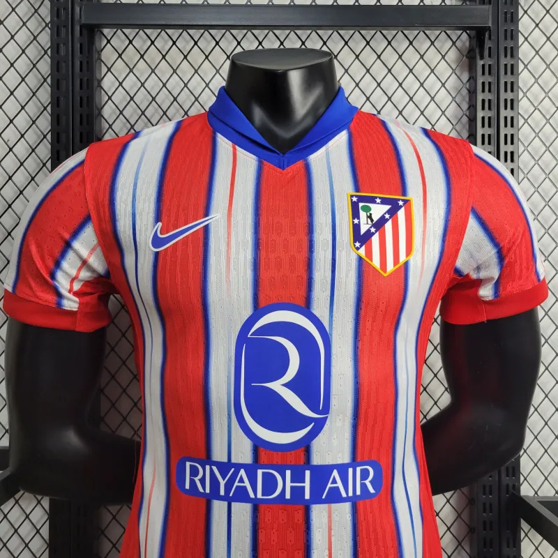 2024/2025 Player Version Atletico Madrid Home Football Shirt