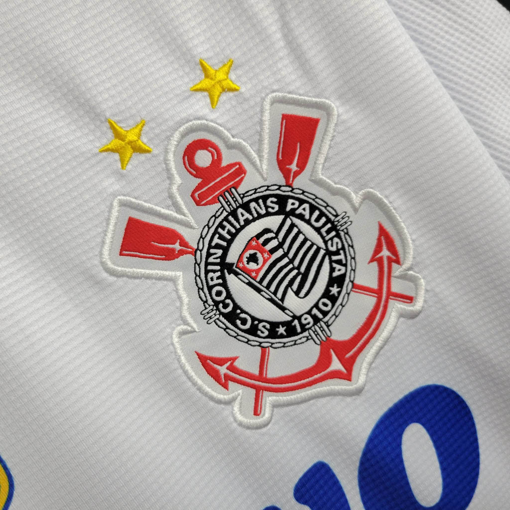 1999/2000 Retro Corinthians Home Football Shirt