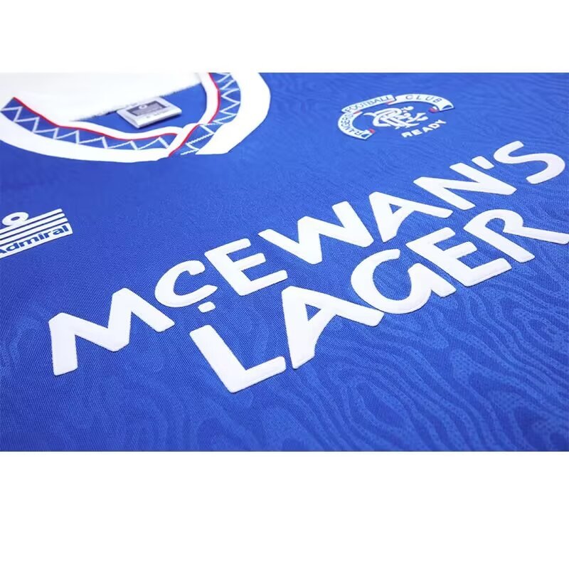 1990/1992 Retro Rangers Home Football Shirt