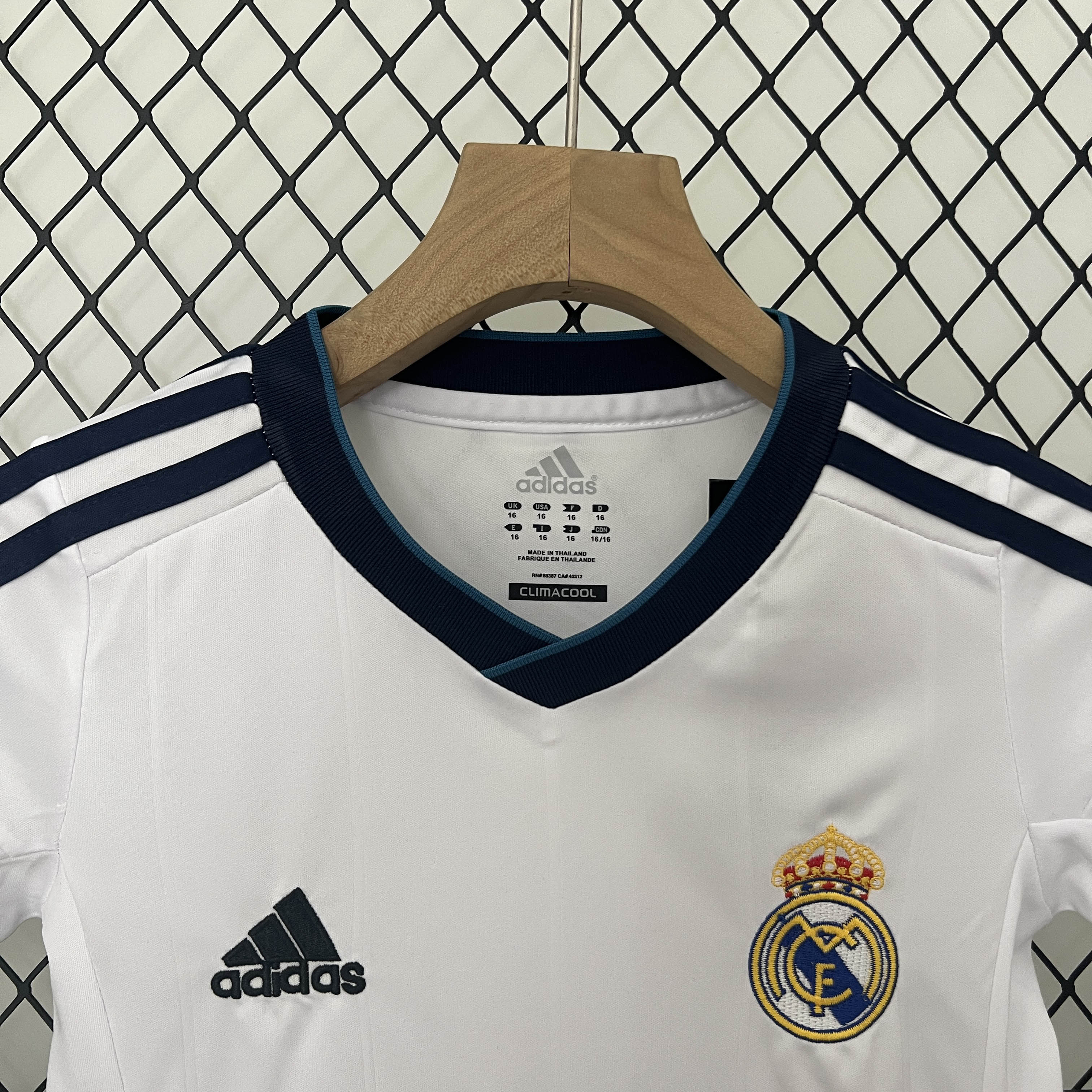 2012/2013 Retro Real Madrid Home Football Shirt Kids Size 1:1 Thai Qualit