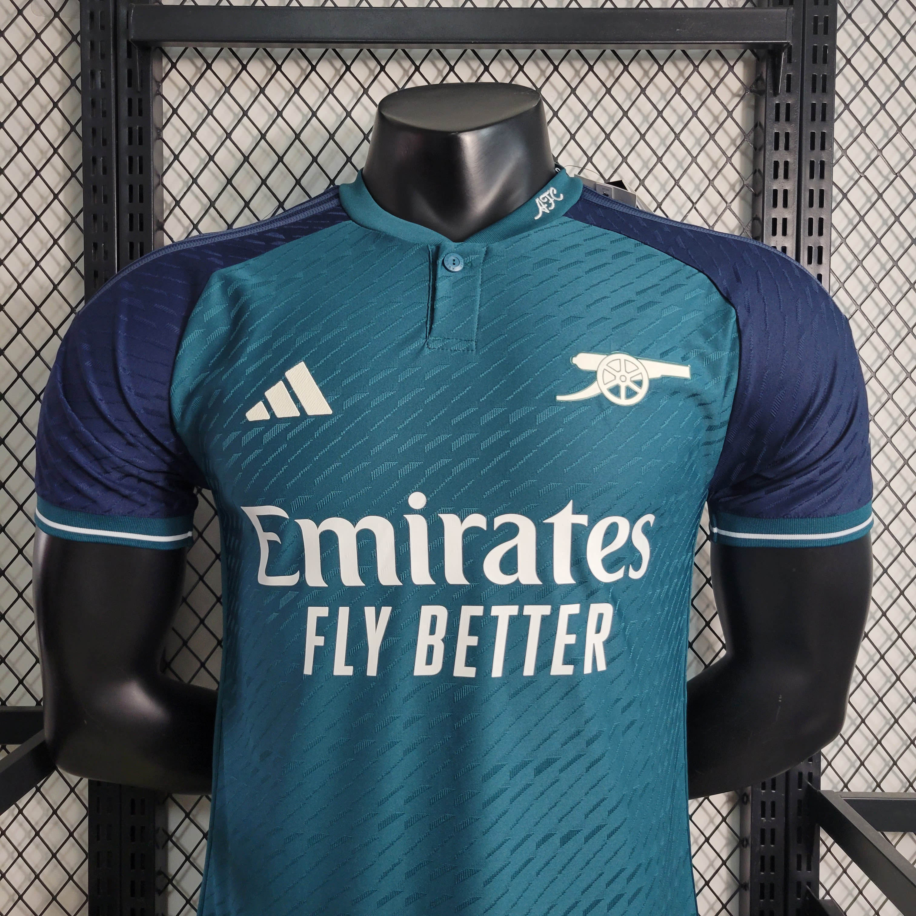 2023/2024 Player Version Arsenal Third Away Football Shirt