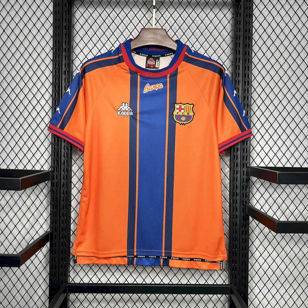 1997/1998 Retro Barcelona Away Football Shirt