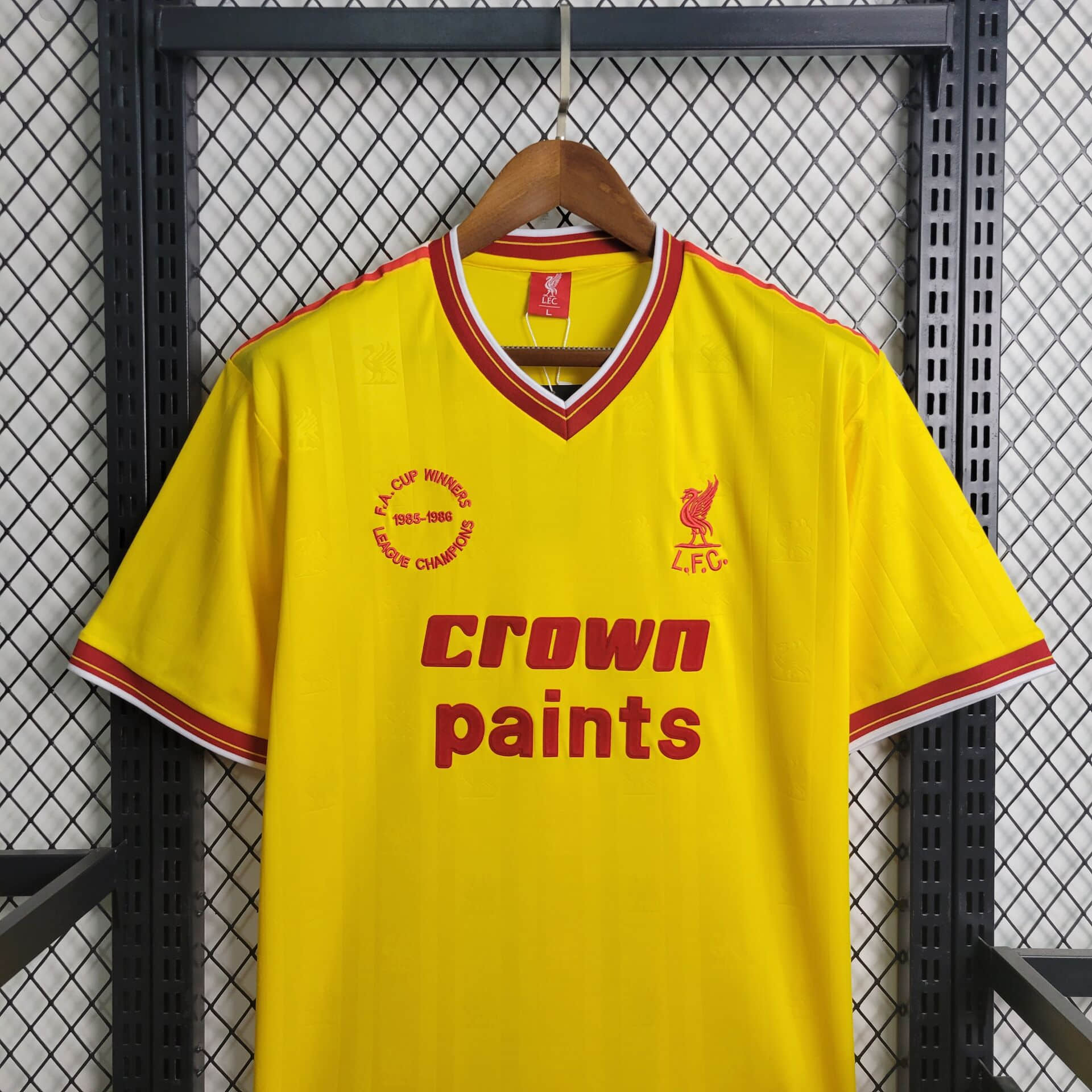 1985/1986 Retro Liverpool Third Away Football Shirt