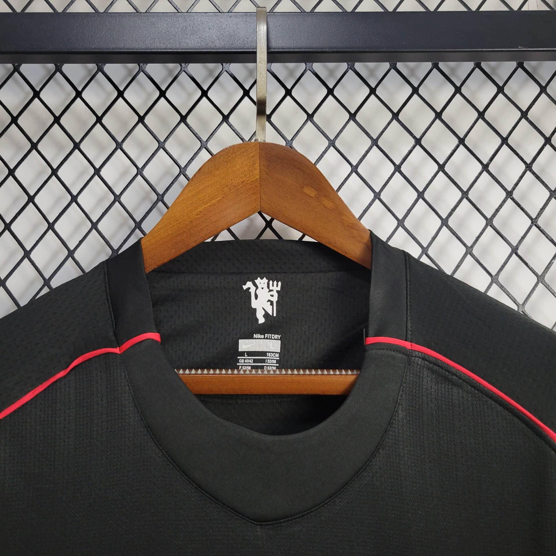 2007/2008 Retro Long Sleeve Manchester United Away Football Shirt