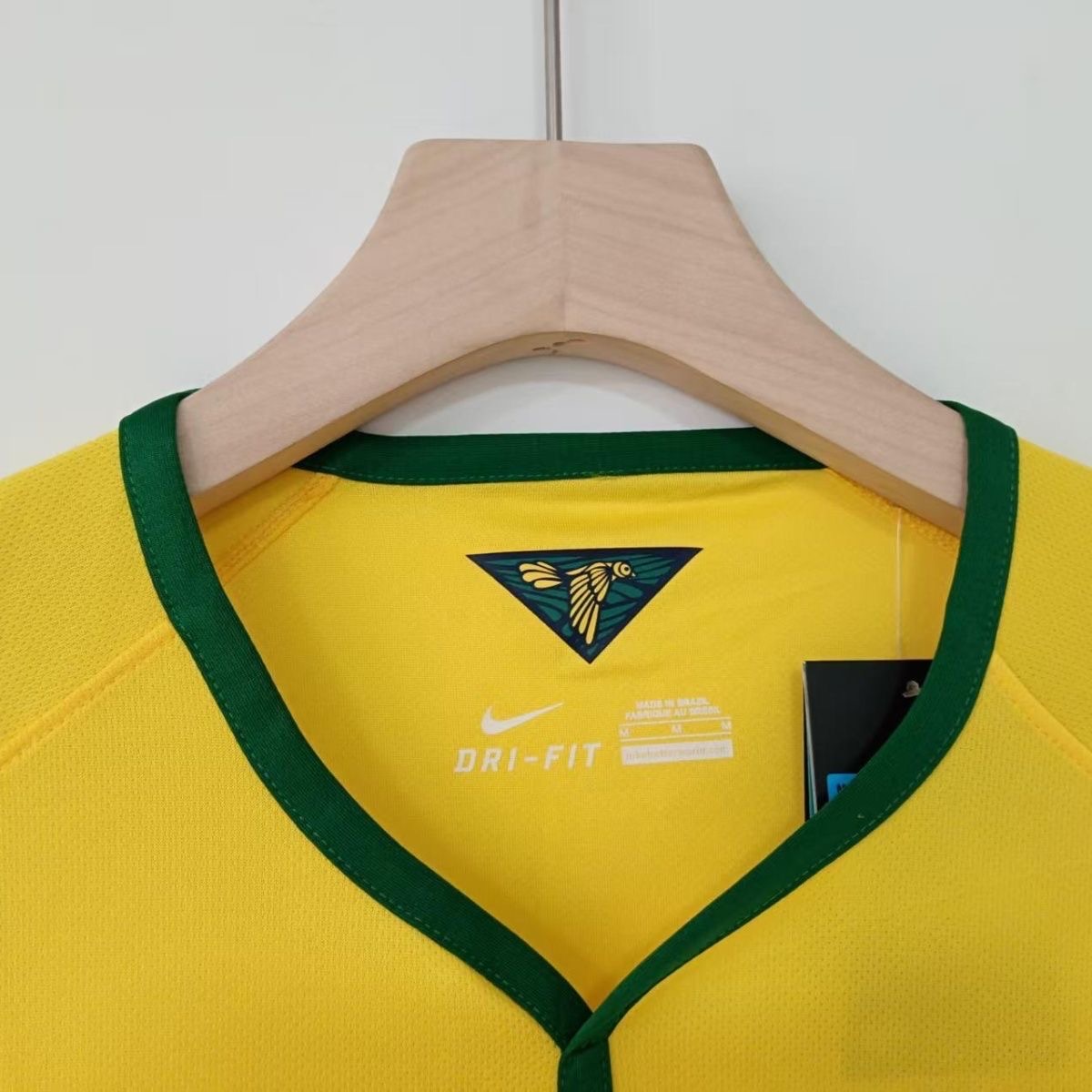 2014 Retro Brazil Home Football Shirt 1:1 Thai Quality