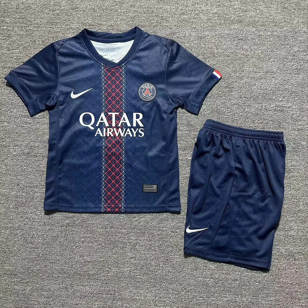 2025/2026 Paris Saint-Germain HomeFootball shirt Kids size 1:1 Thai Quality