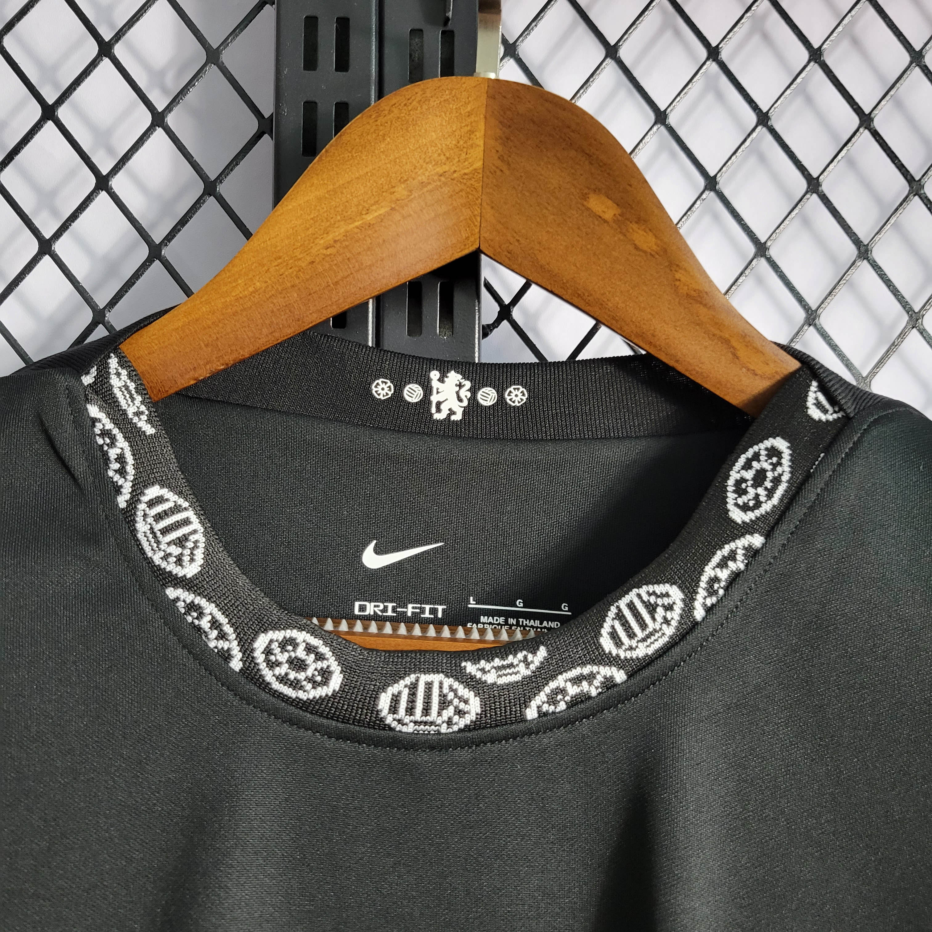 2022/2023 Chelsea Training Wear Black Football Shirt