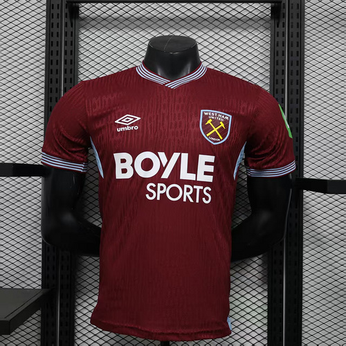 2025/2026 Player Version West Ham United Football Shirt