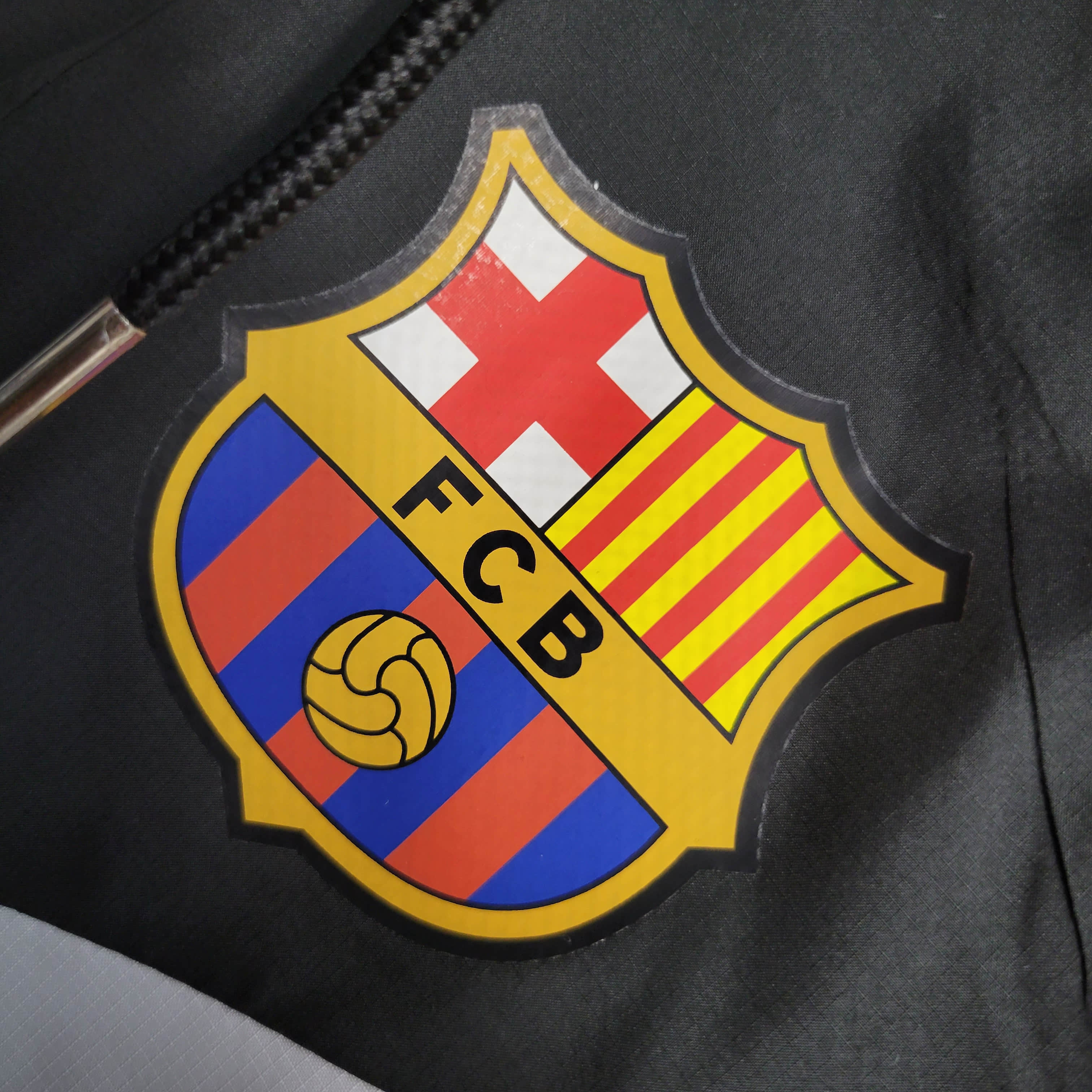 2023/2024 Barcelona Windbreaker Black Football Shirt