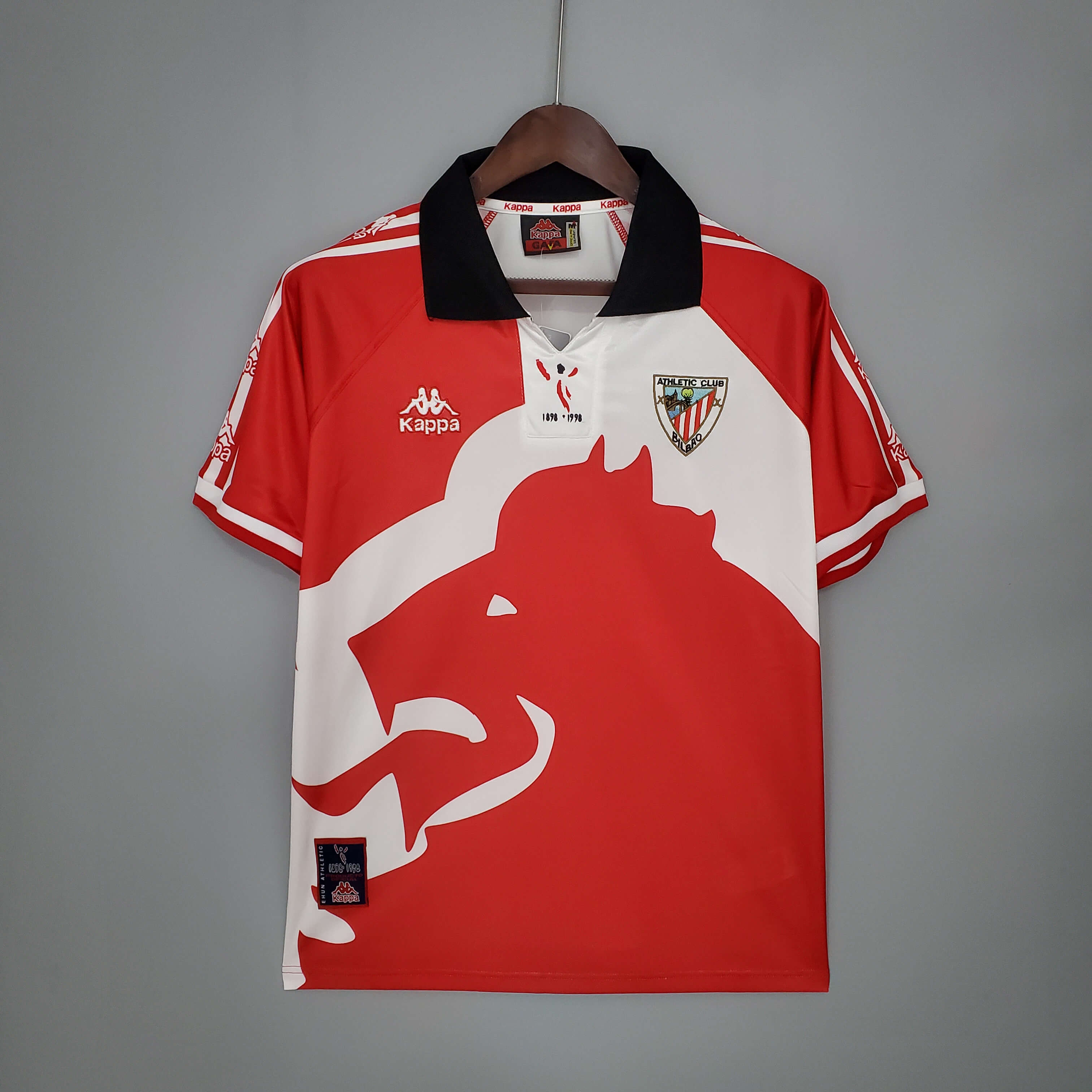 1997/1998 Retro Athletic Bilbao Centenary Football Shirt