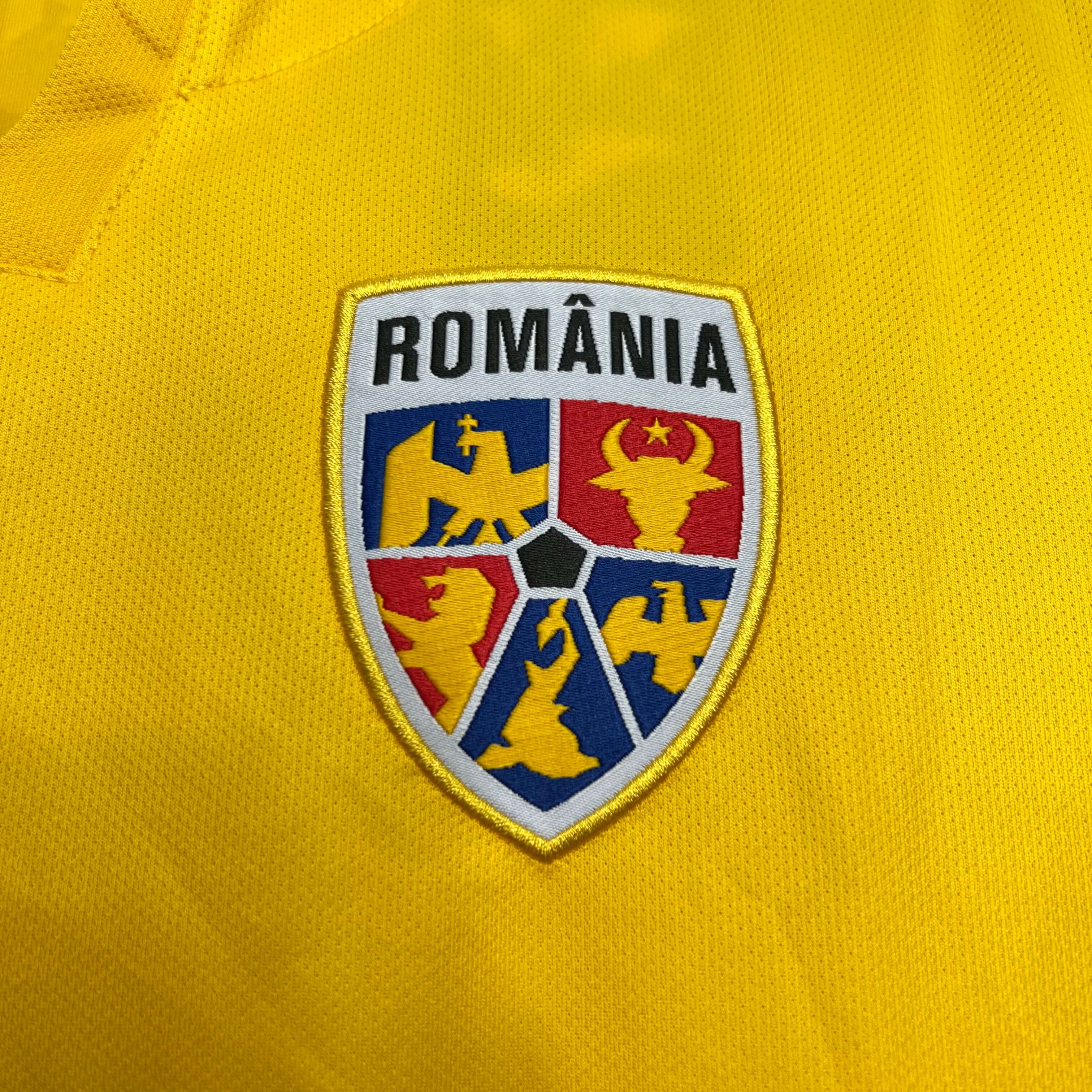 2024 Romania Home Football Shirt