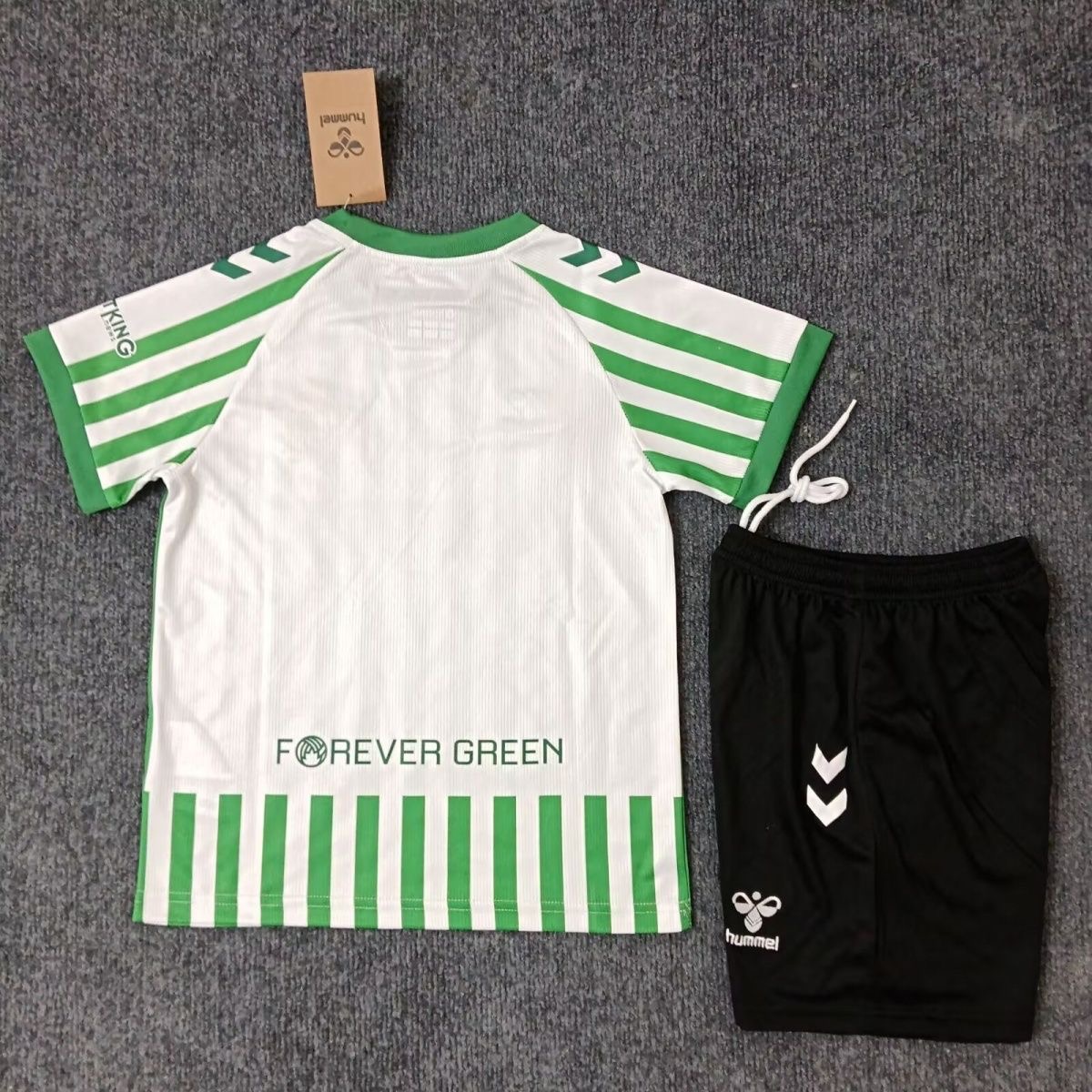 2025/2026 Real Betis Pre-matchFootball Shirt Kids Size 1:1 Thai Quality