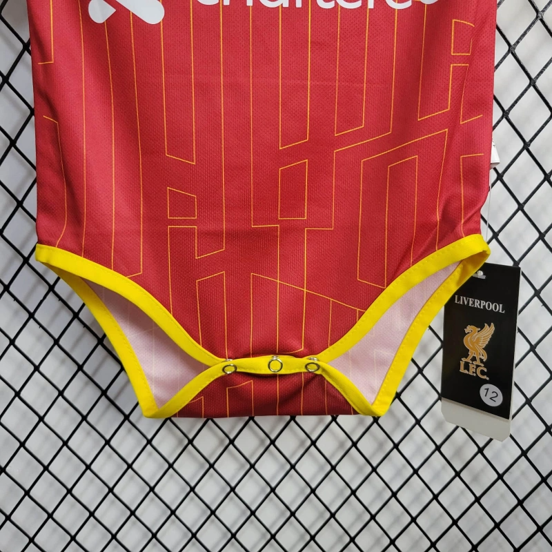 2024/2025 Liverpool Home Football Shirt Baby Size