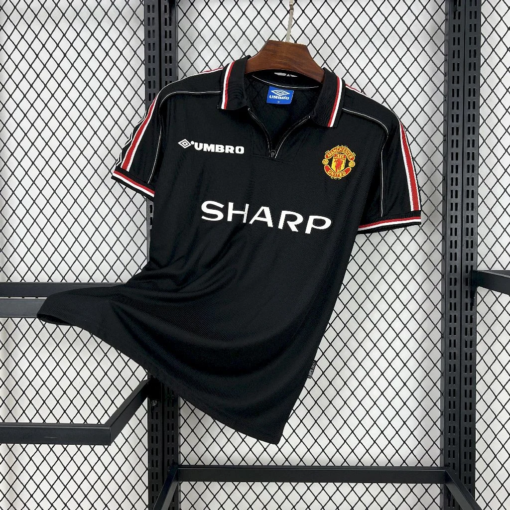 1998/1999 Retro Manchester United Away Football Shirt