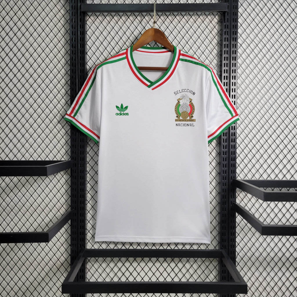 2023 Mexico White Football Shirt