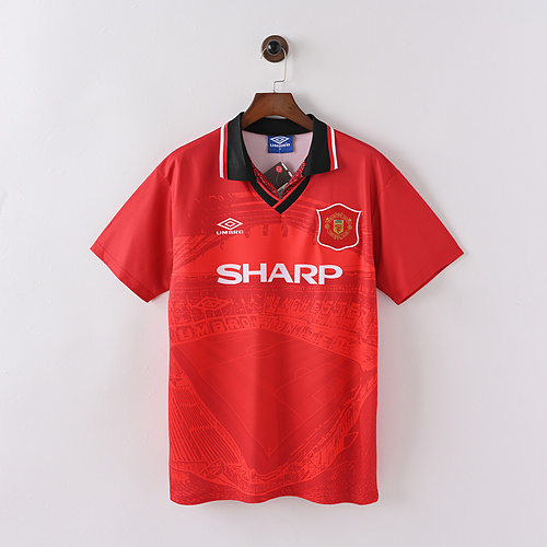 1994/1996 Retro Manchester United Home Football Shirt 1:1 Thai Quality