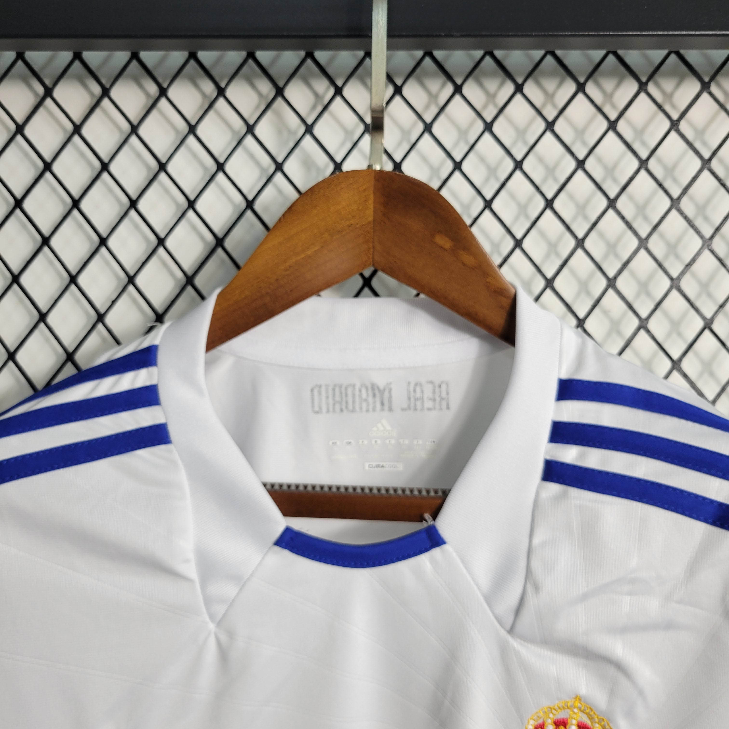 2010/2011 Retro Long Sleeve Real Madrid Home Football Shirt