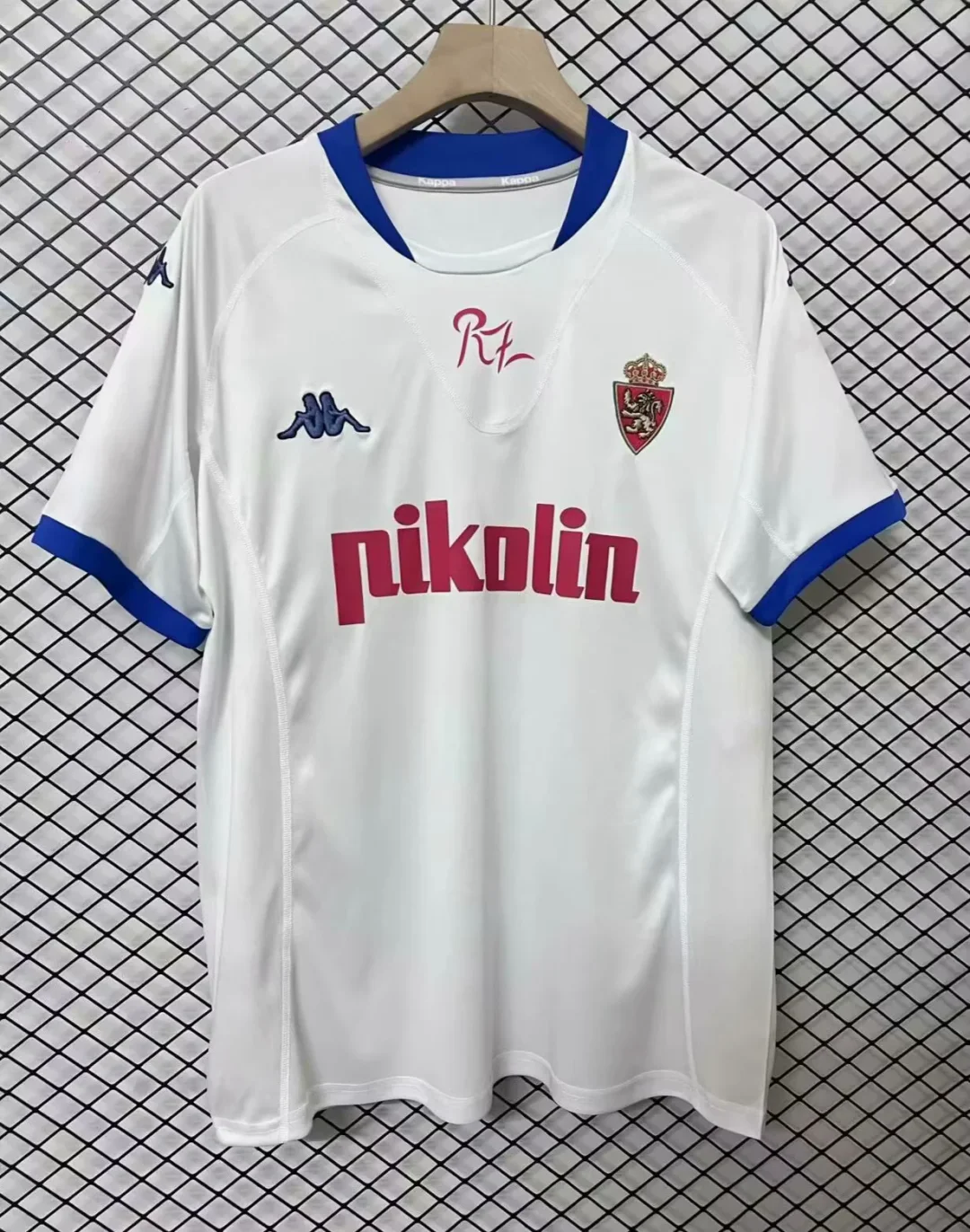 2001/2002 Retro Real Zaragoza HomeFootball shirt 1:1 Thai Quality