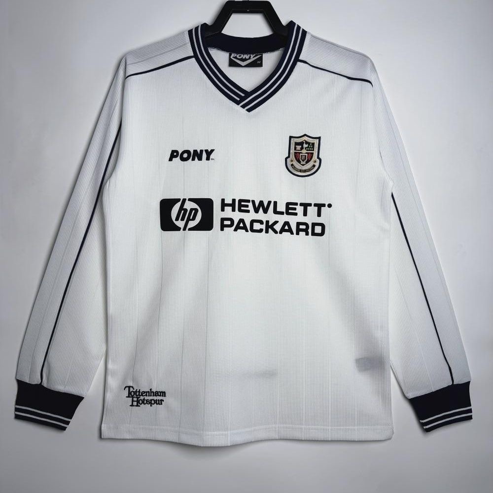 1997/1999 Retro Long Sleeve Tottenham Hotspur Home Football Shirt
