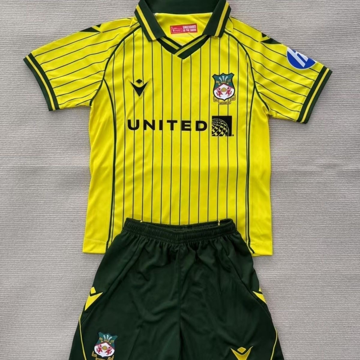 2025/2026 Wrexham Away Football Shirt Kids Size 1:1 Thai Quality