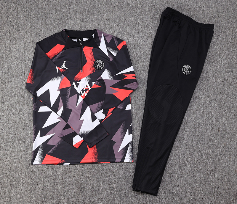 2022/2023 Paris Saint-Germain Half-Pull Training Suit Football Shirt Set