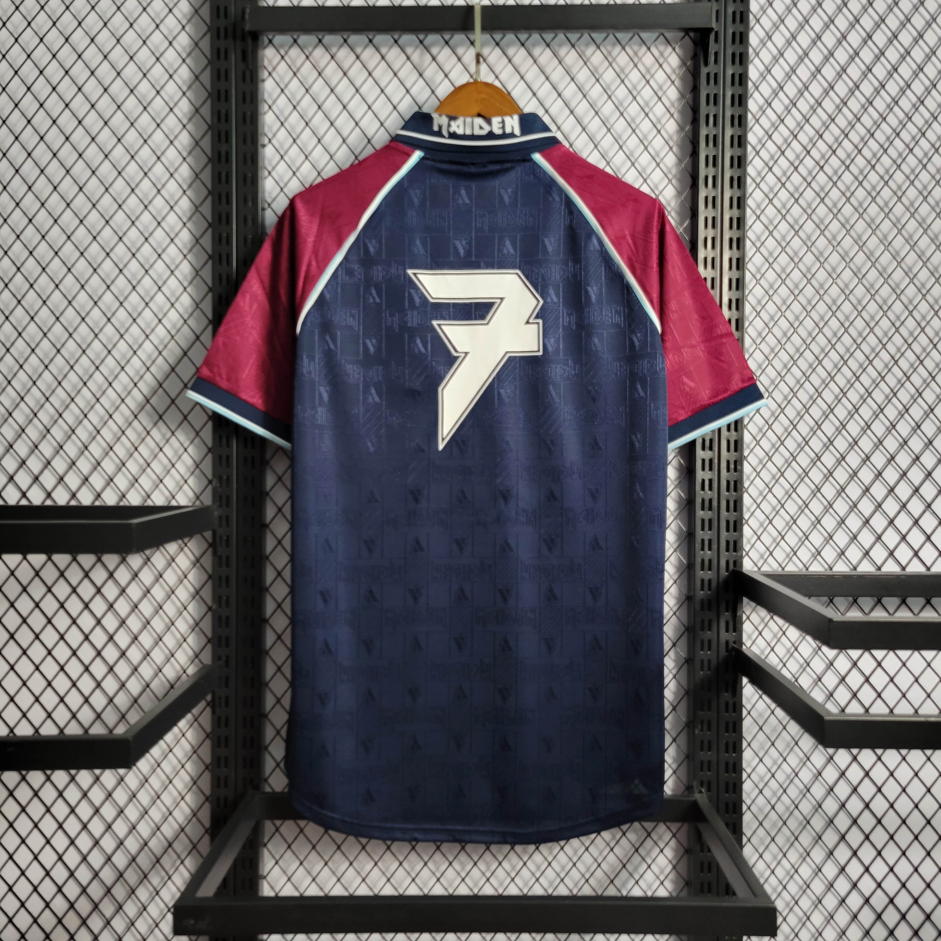 1999 Retro West Ham United Iron Lady Home Football Shirt