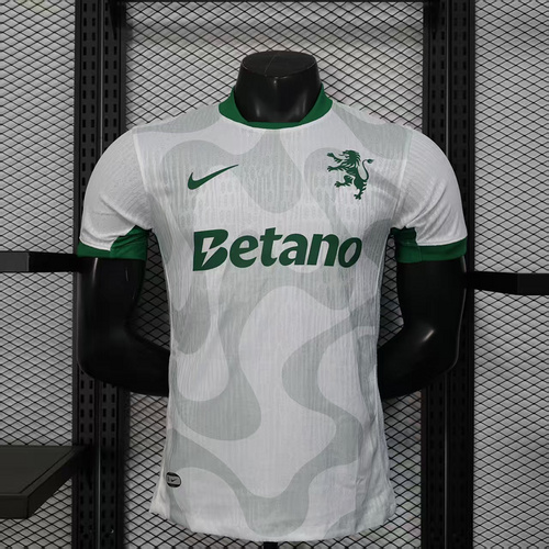 2025/2026 Player Version Sporting Lisbon Away Football Shirt