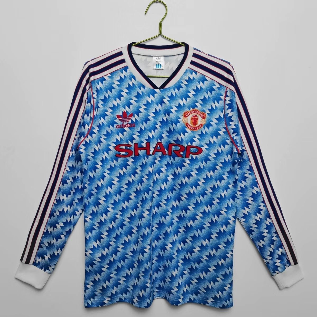 1990/1992 Retro Long sleeveManchester United Away Football Shirt