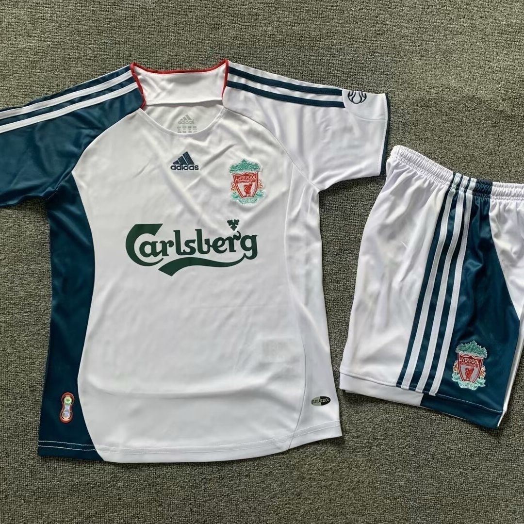 2006/2007 Retro Liverpool Away Football Shirt Kids Size