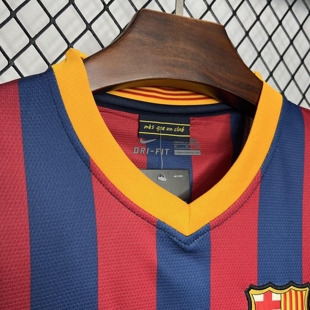 2013/2014 Retro Barcelona Home Football Shirt