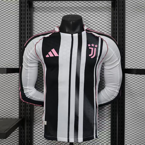 2025/2026 Player Version Long Sleeve Juventus  Football Shirt