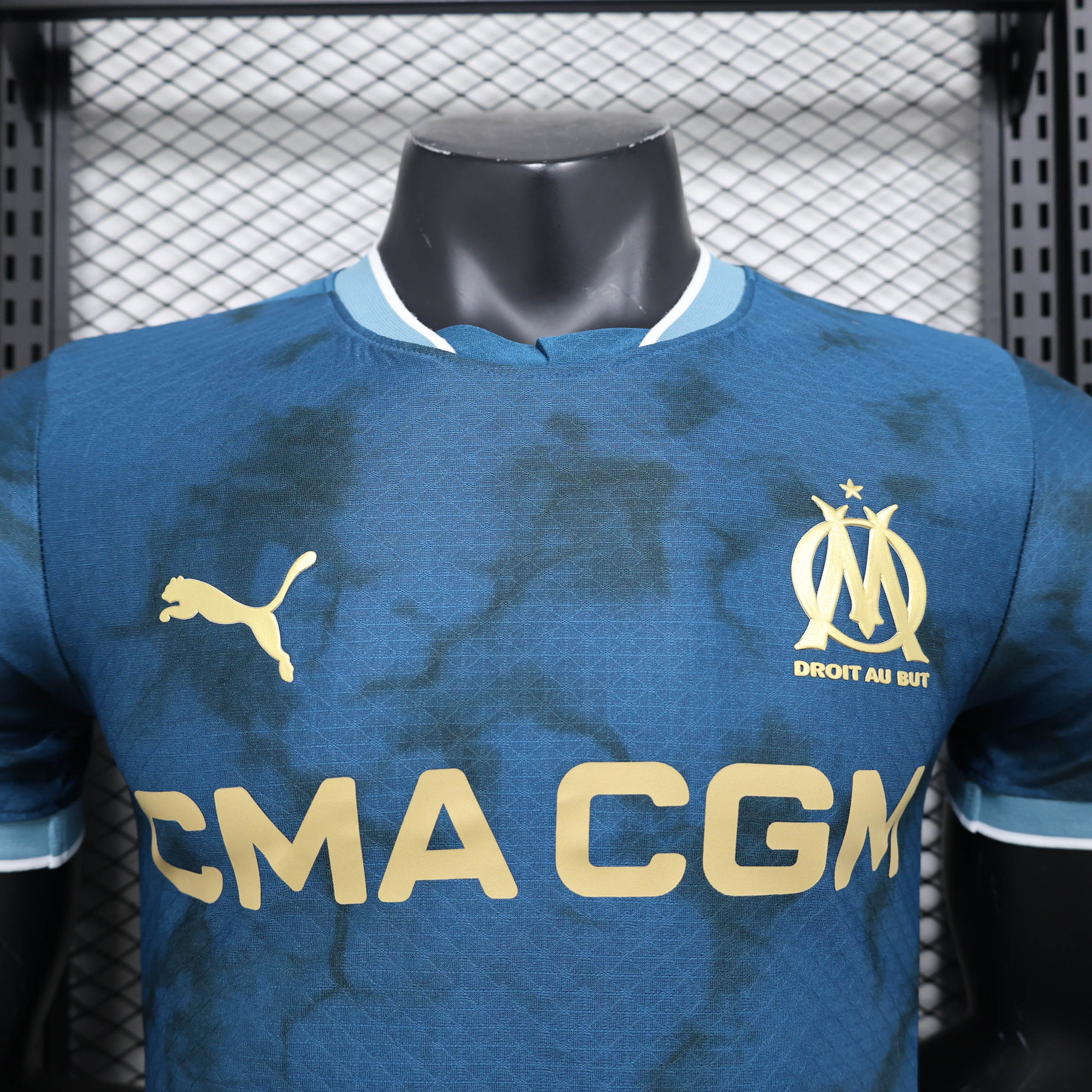 2024/2025 Player Version Olympique Marseille Away Football Shirt