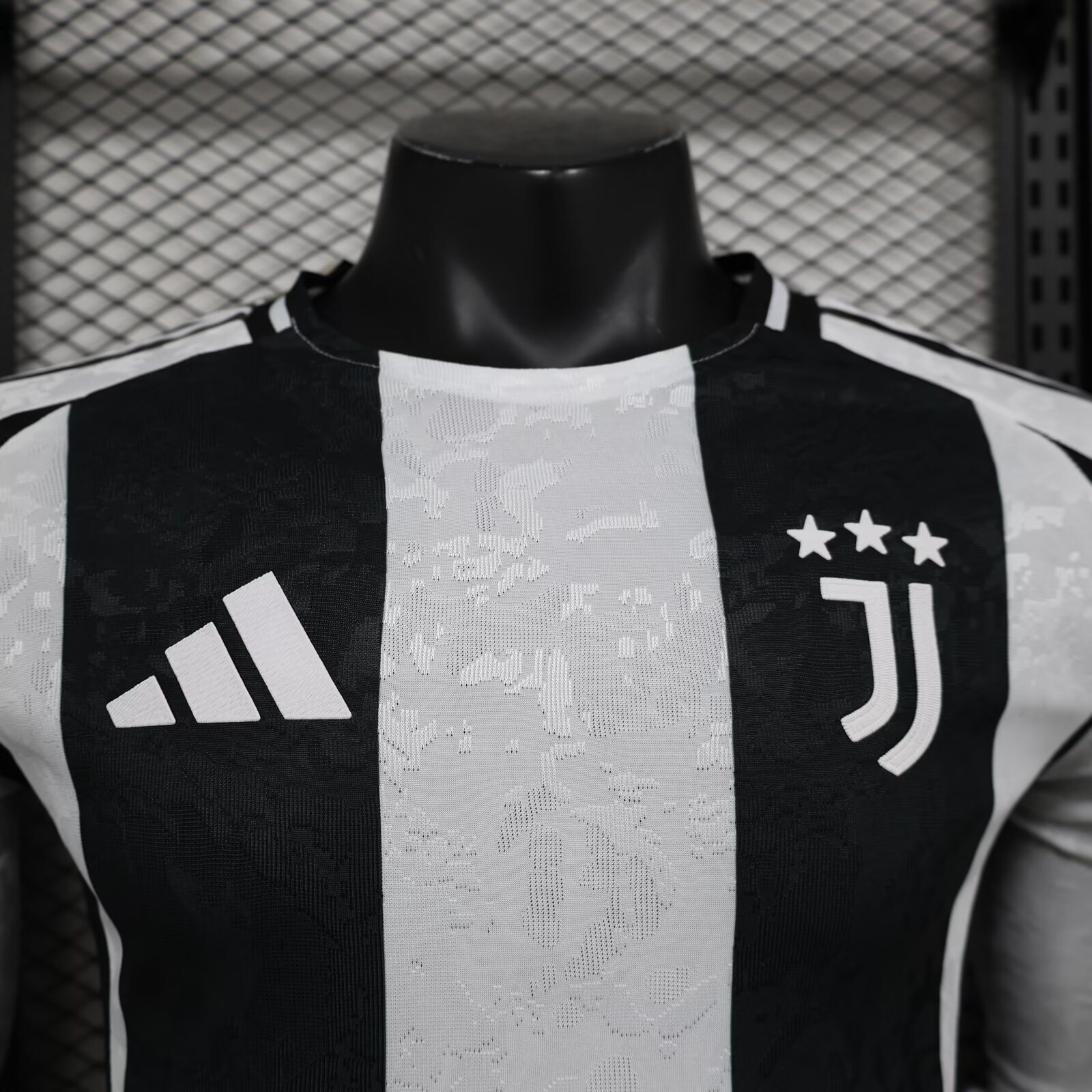 2024/2025 Player Version Long Sleeve Juventus Home Football Shirt