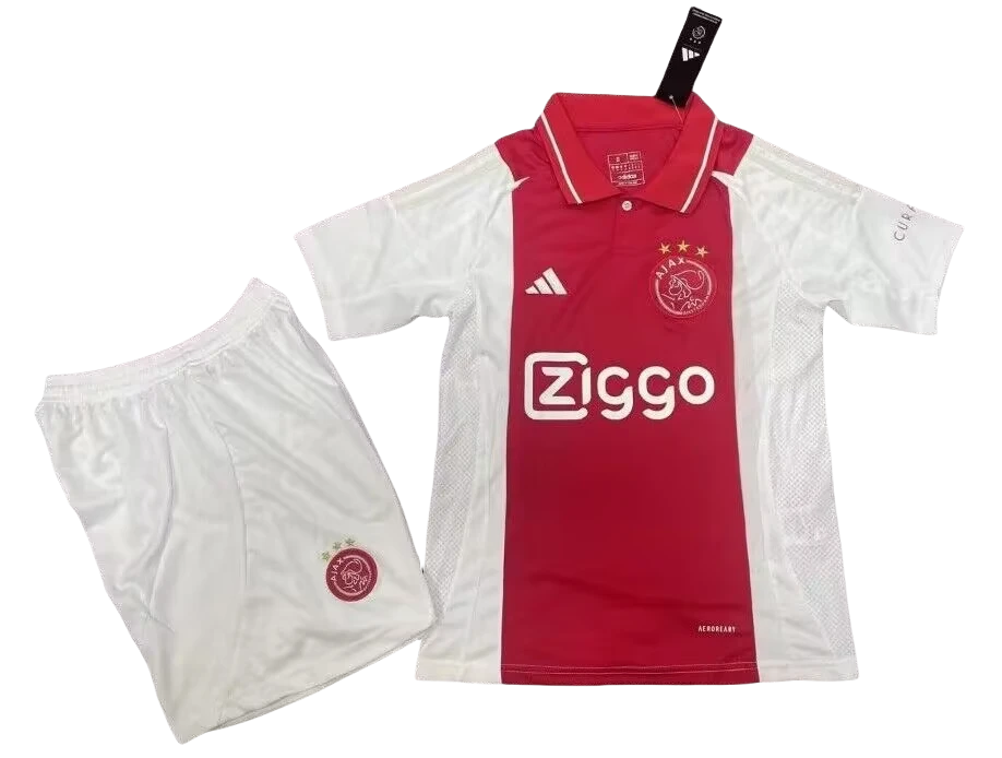 2024/2025 Ajax Home Football Shirt Kids Size