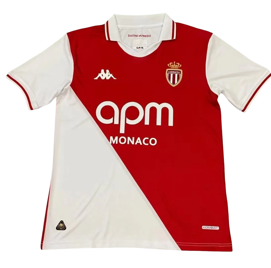 2024/2025 AS Monaco Home Football Shirt