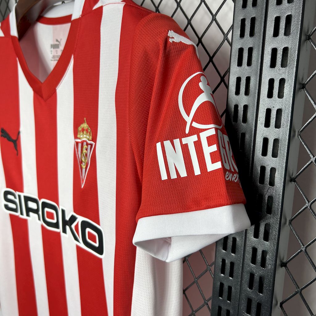 2024/2025 Sporting de Gijon Home Football Shirt