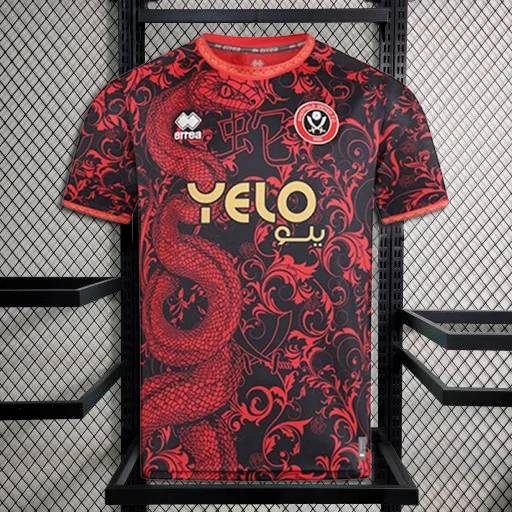 2025/2026 Sheffield UnitedPre-Match Football Shirt