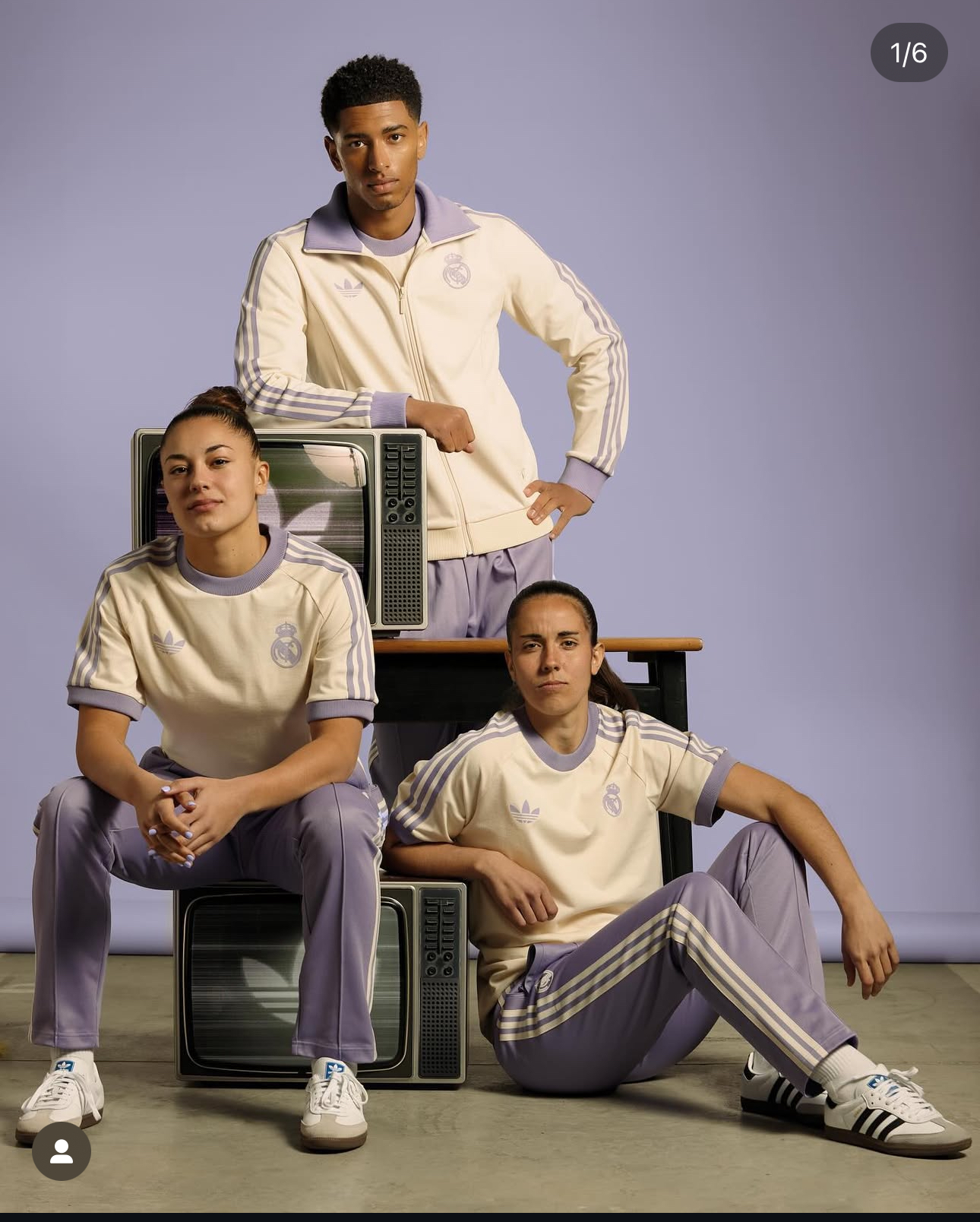 2025/2026 Real Madrid Long-Sleeved Jacket Football  Shirt