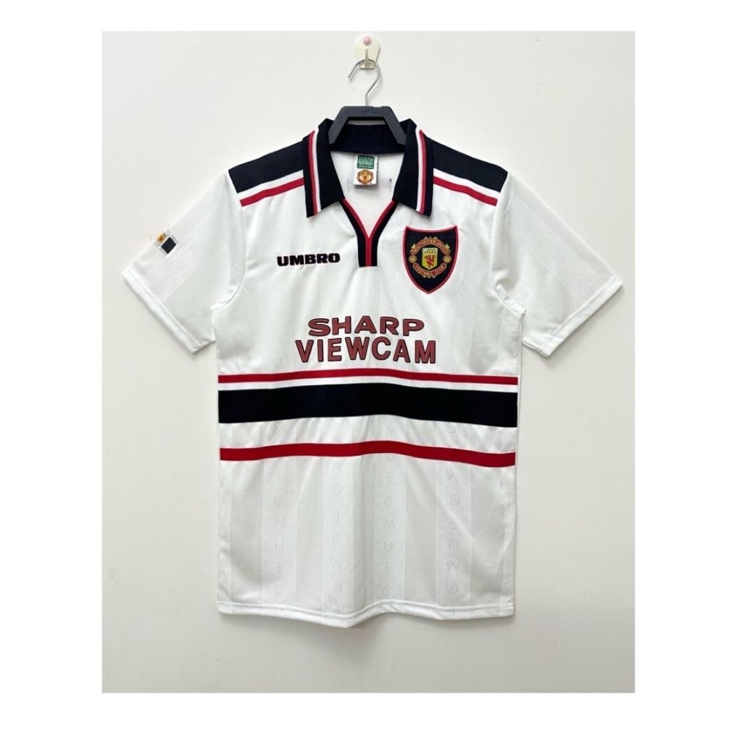 1998/1999 Retro Manchester United Away Football Shirt