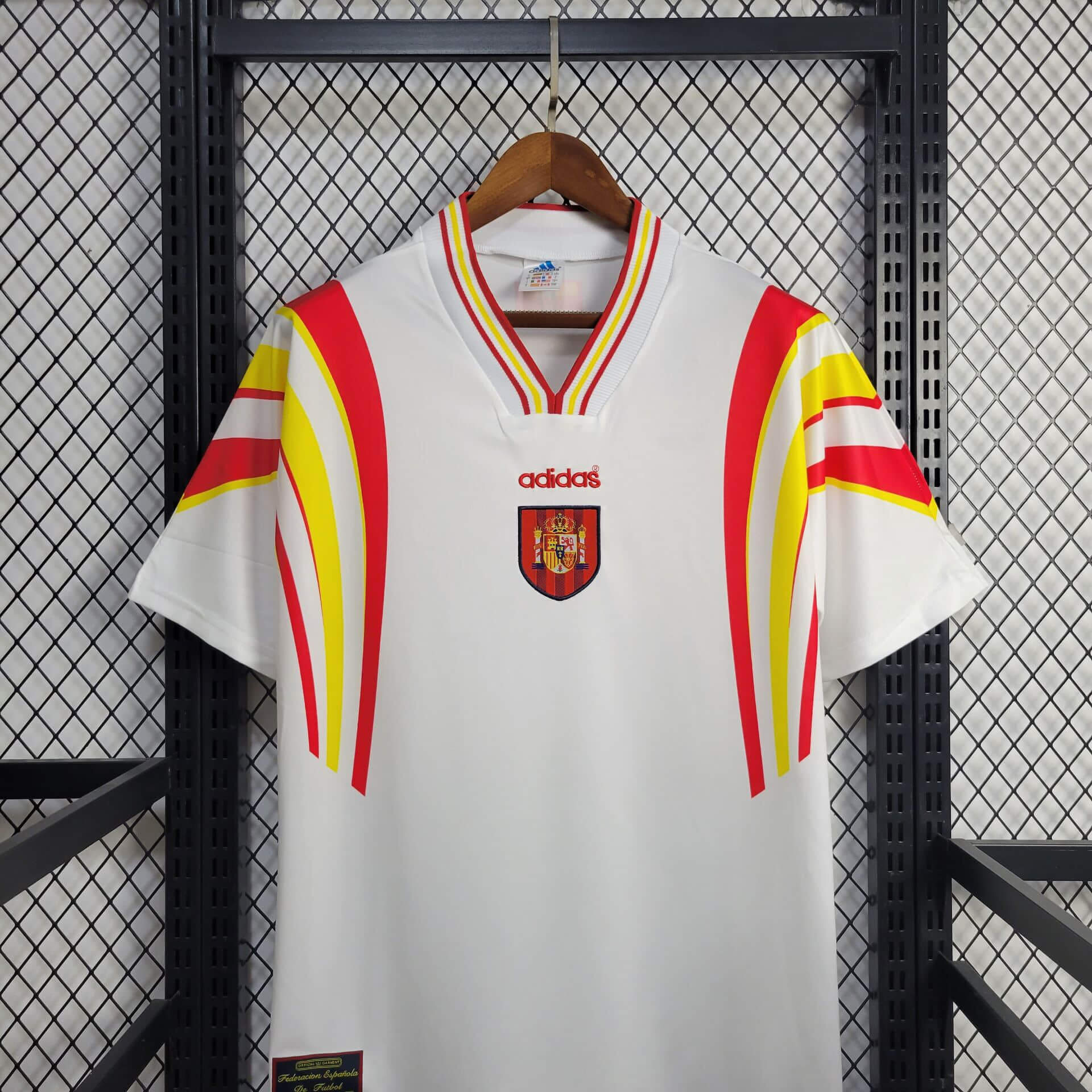 1996 Retro Spain Away Football Shirt