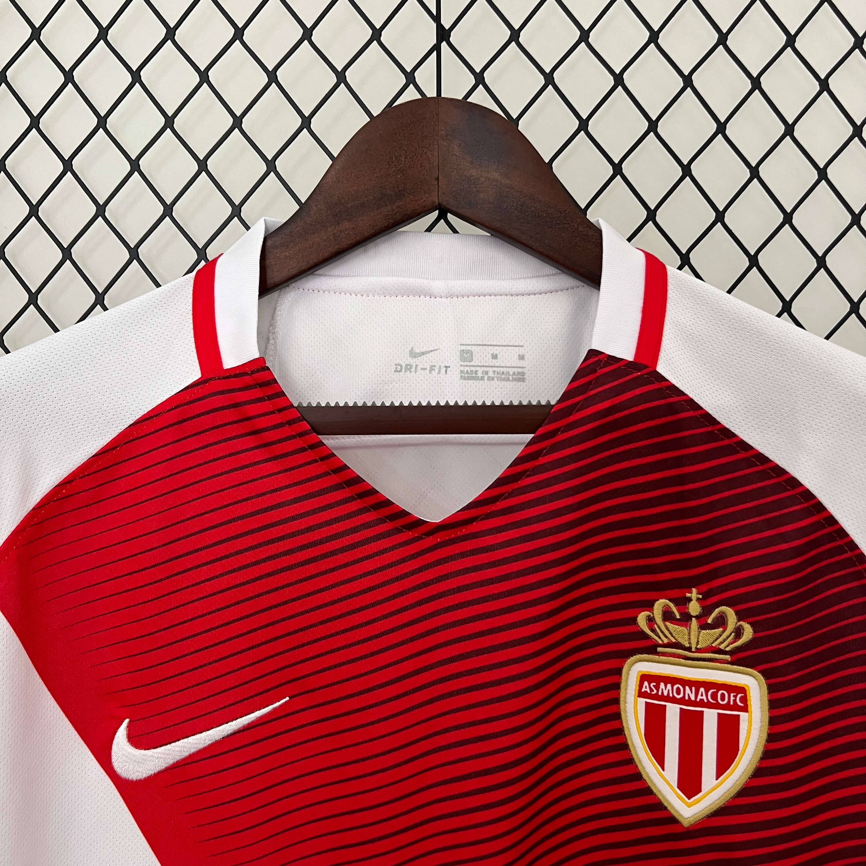 2016/2017 Retro AS Monaco Home Football Shirt