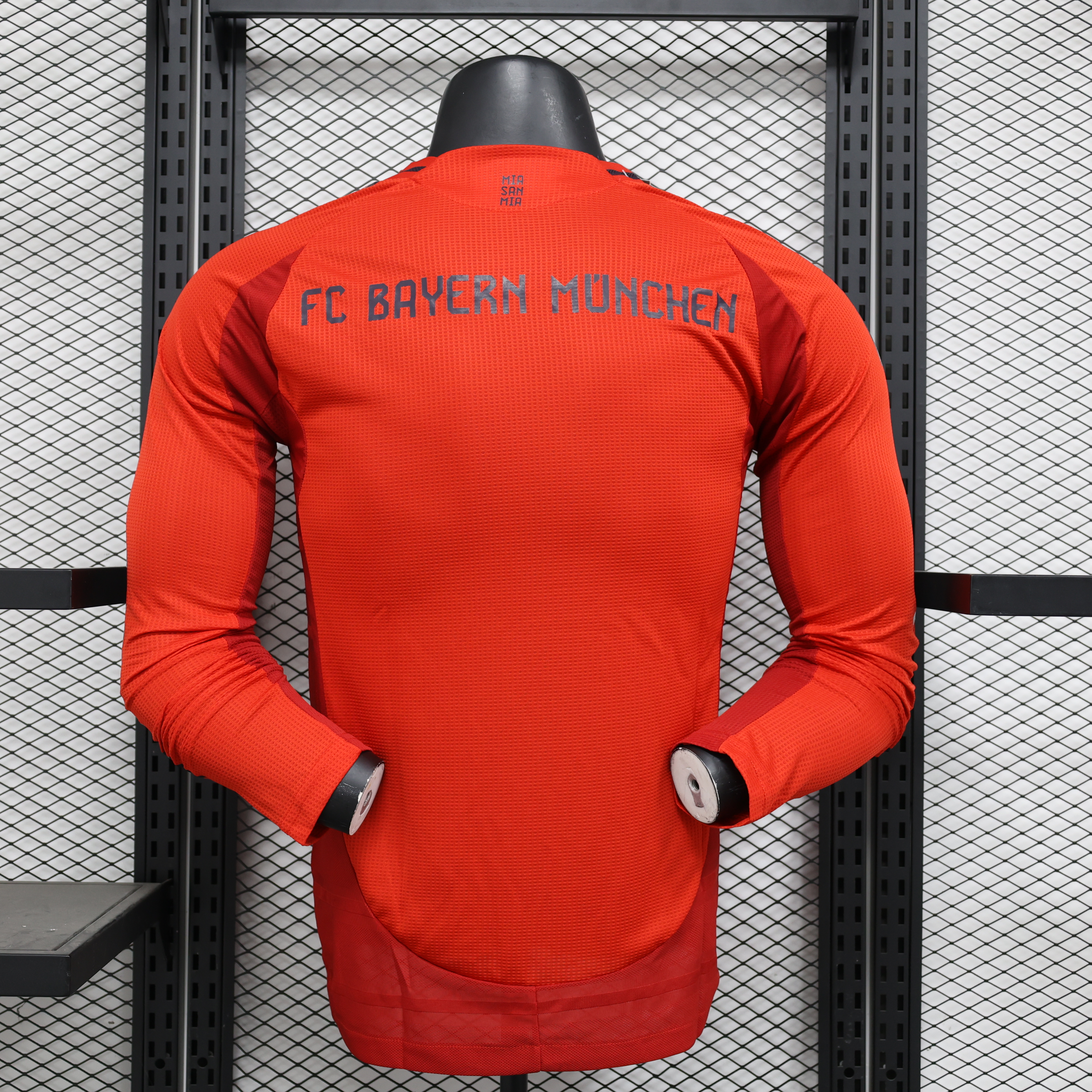 2024/2025 Long Sleeve Player Version Bayern Munchen Home Football Shirt