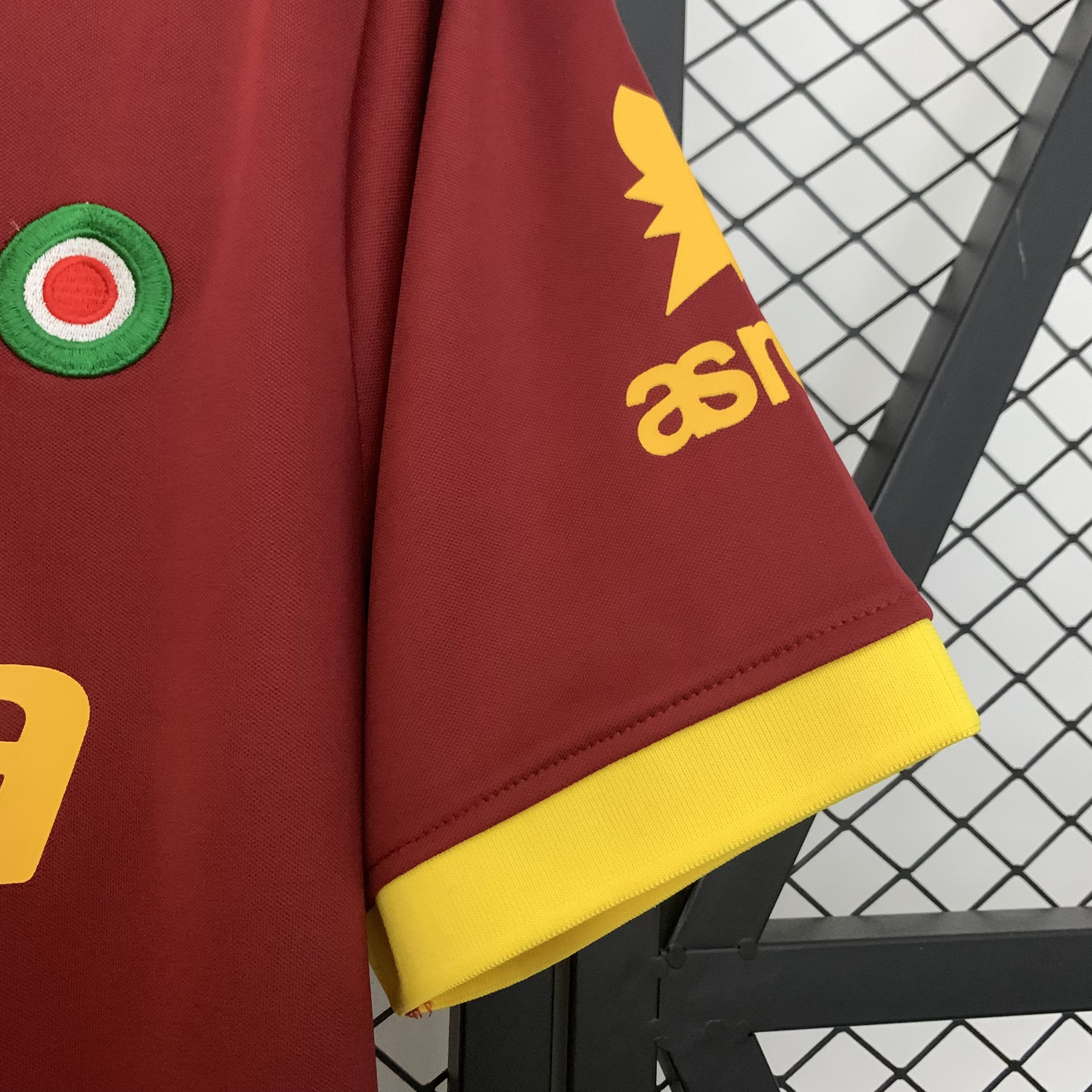 1991/1992 Retro AS Roma Home FootballShirt 1:1 Thai Quality