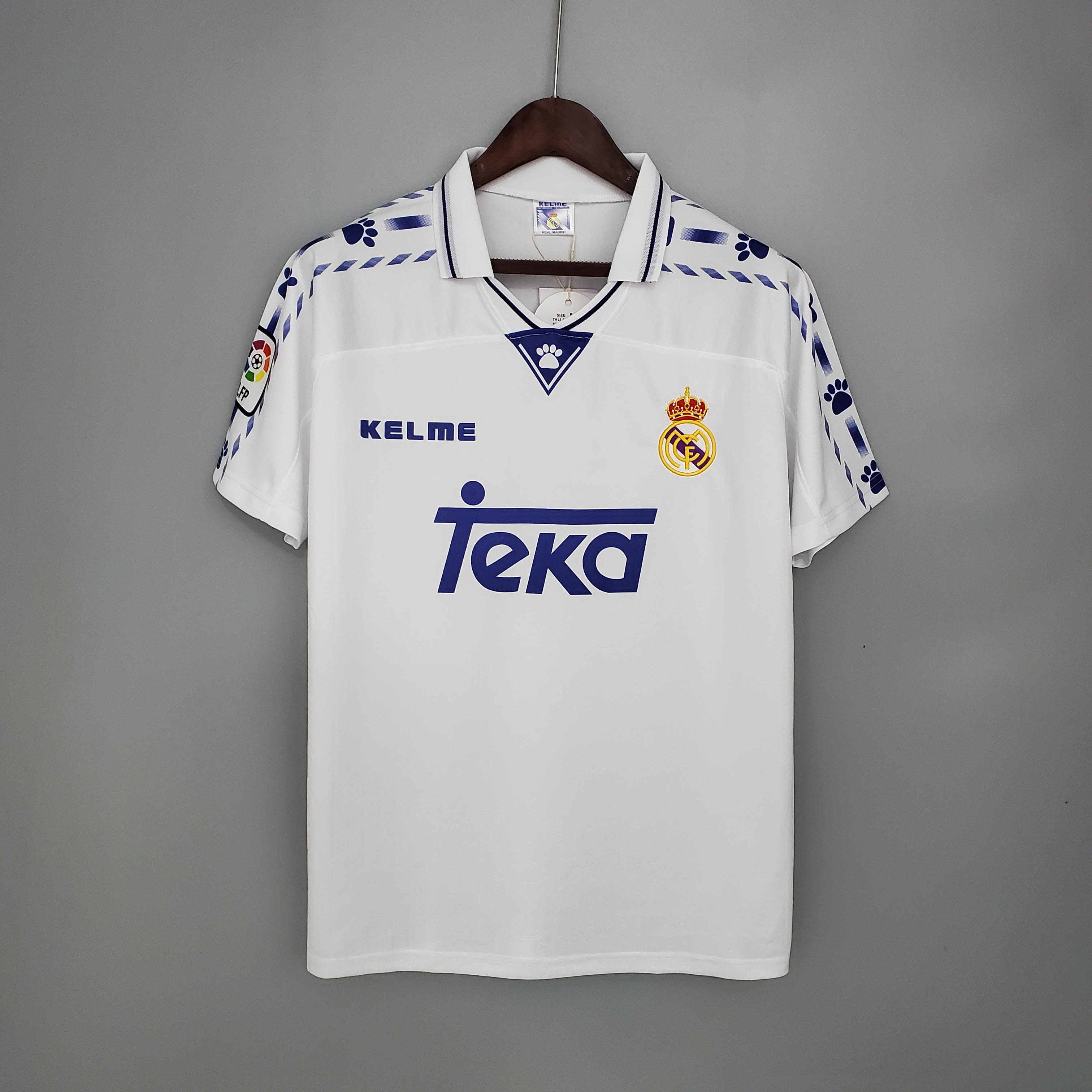 1996/1997 Retro Real Madrid Home Football Shirt